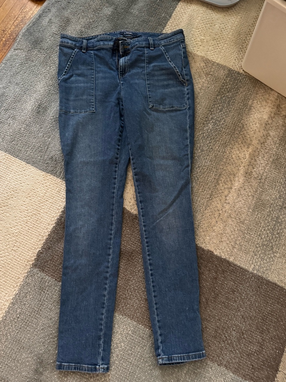 Chaps Women's Blue Skinny Jeans